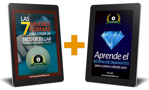 2x1 Las 7 formas coger Taco Billar y Sistema Diamantes